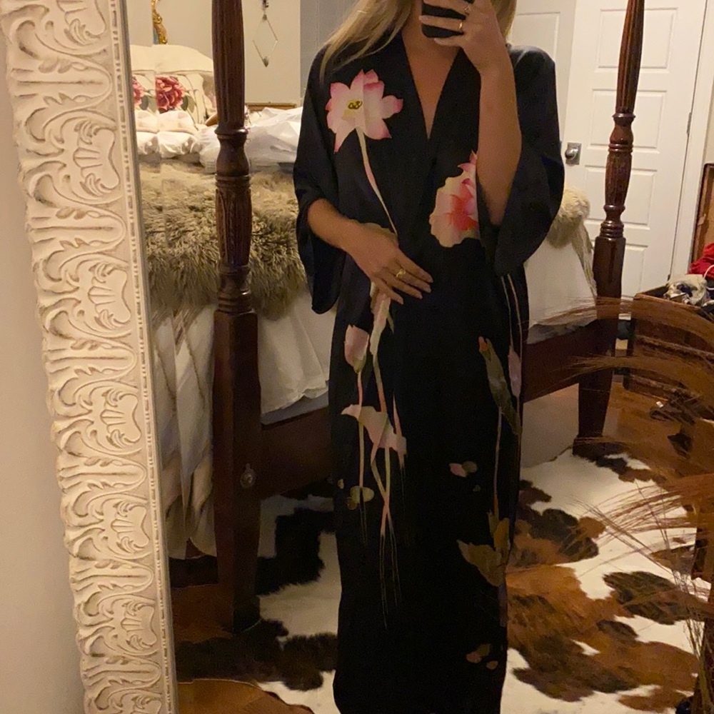 Old Shanghai silk robe